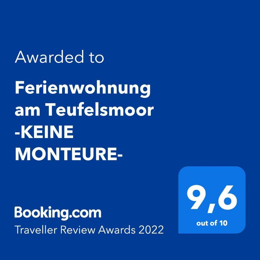 Ferienwohnung Am Teufelsmoor -Keine Monteure- Klein Wehnendorf Exteriör bild
